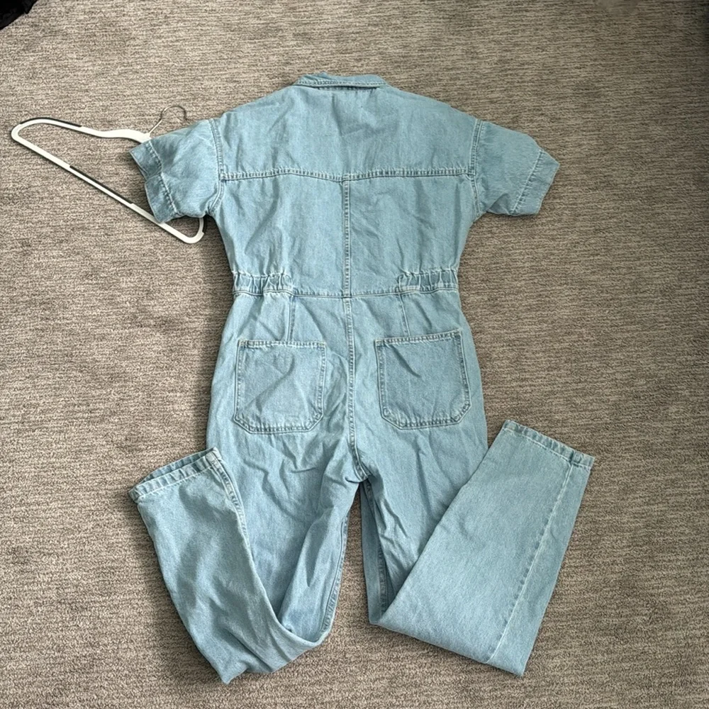 Free people jumpsuit denim - Picture 3 of 4